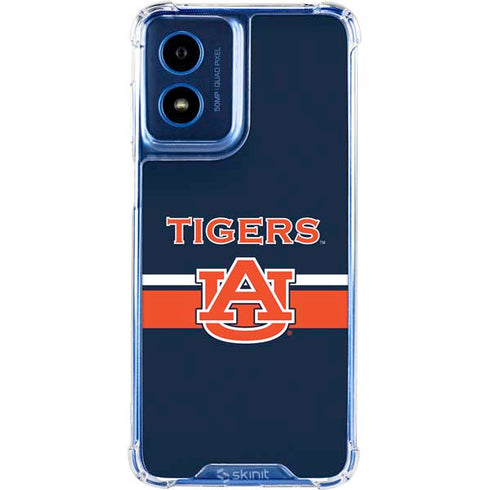 Auburn University Tigers AU Moto G 5G (2024) Clear Case
